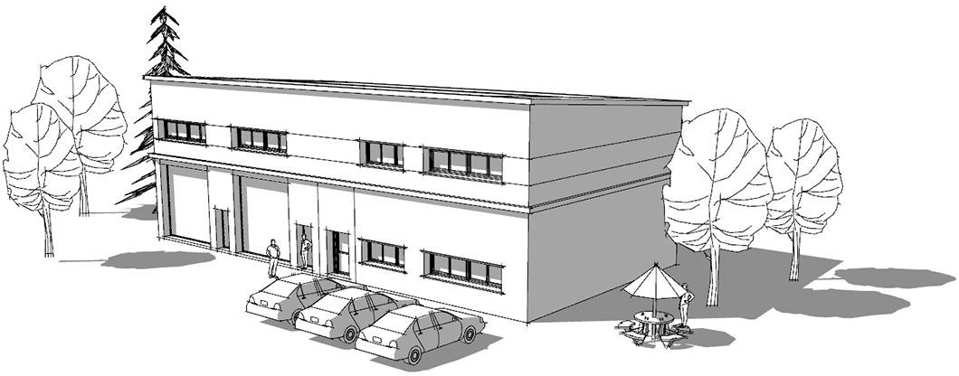 Bâtiment tertiaire - Permis de construire