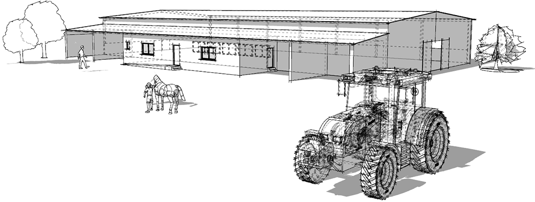 BATIMENT AGRICOLE - Permis de construire